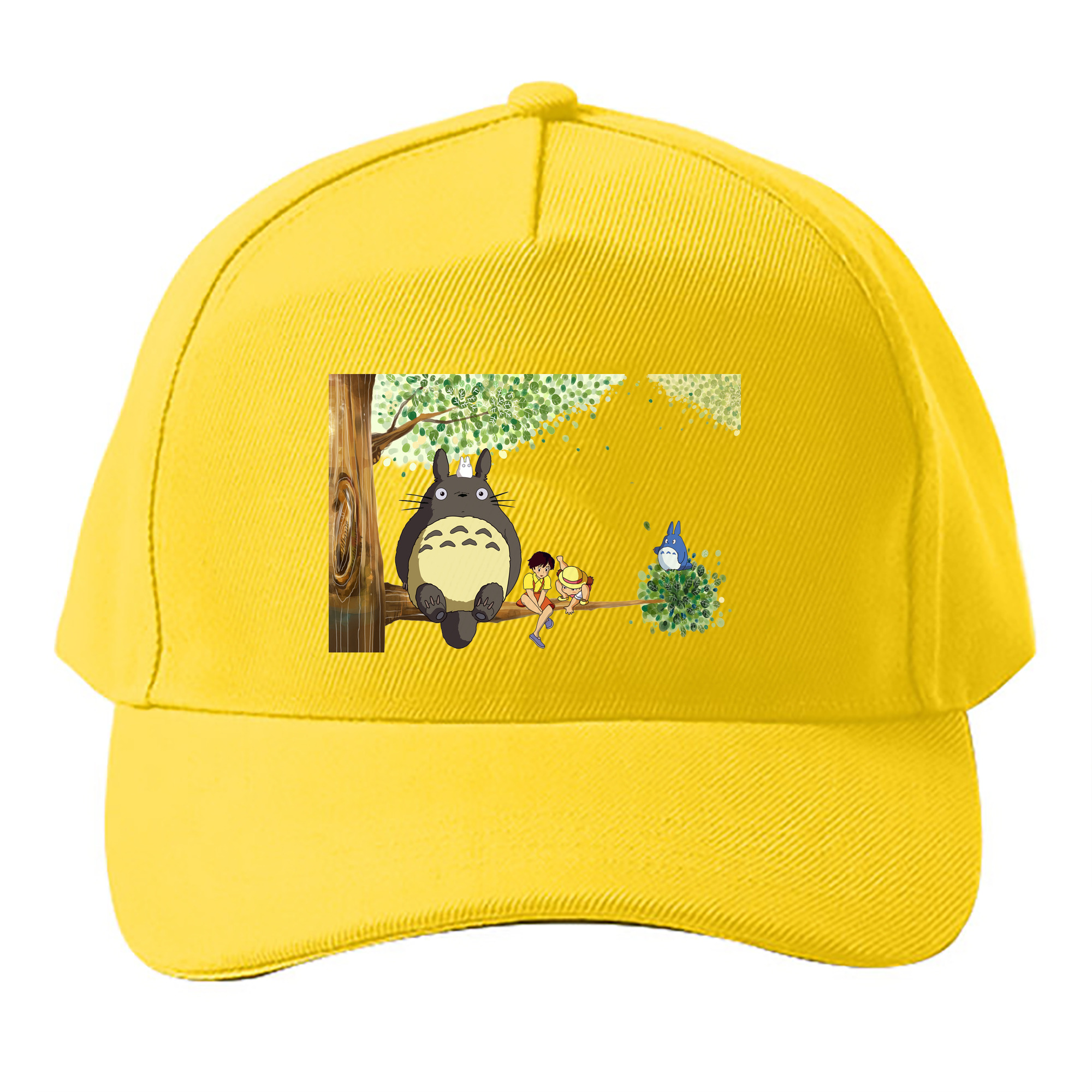 （画像用） となりのトトロ 草壁メイ 草壁サツキ My Neighbor Totoro Satsuki Kusakabe Mei Kusakabe ベースボールキャップ 綿100％ 男女兼用 帽子 スポーツ